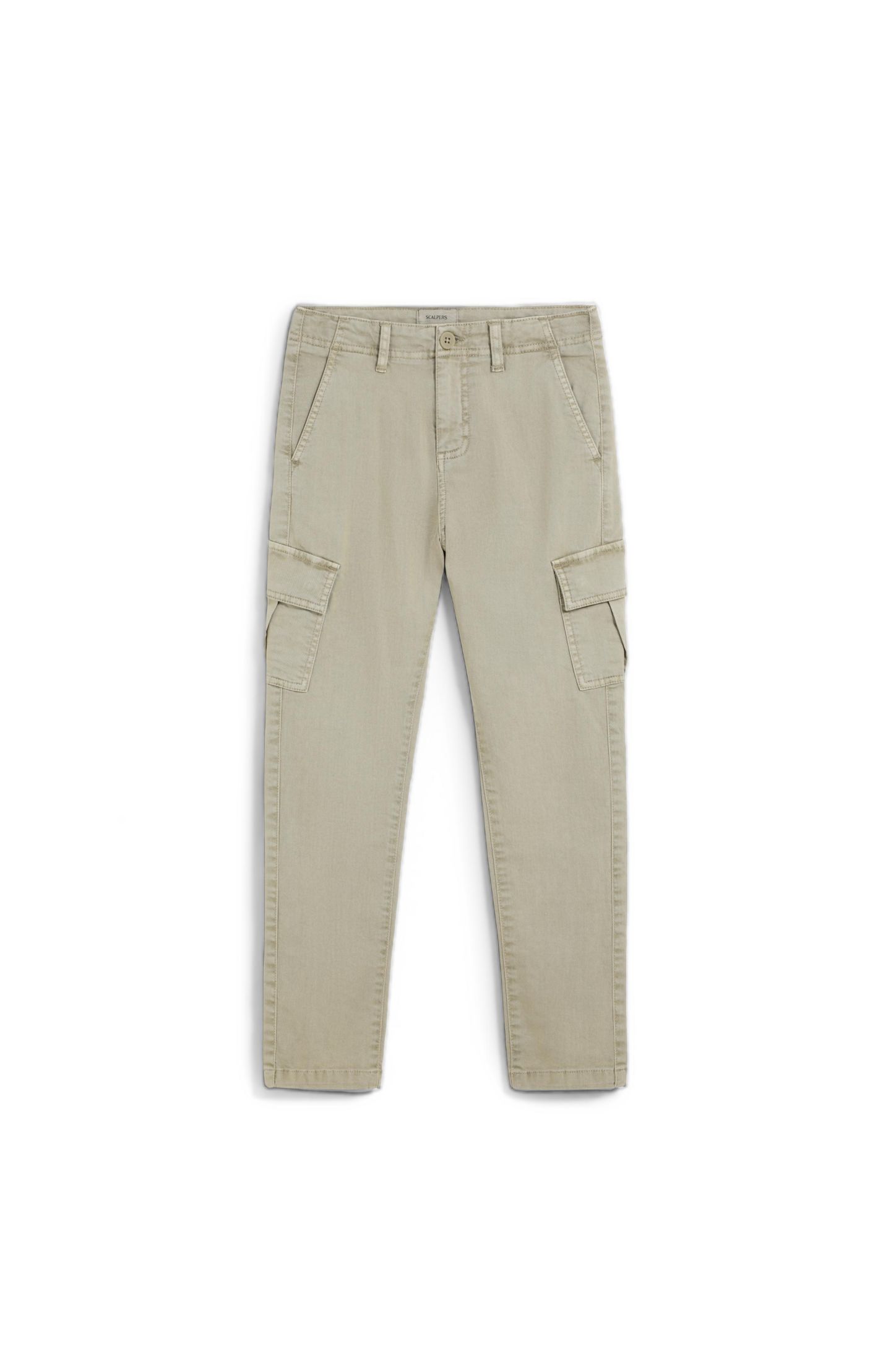Брюки Scalpers Men's Cargo M для мальчиков, цвет: Светлый бежевый — фото 1