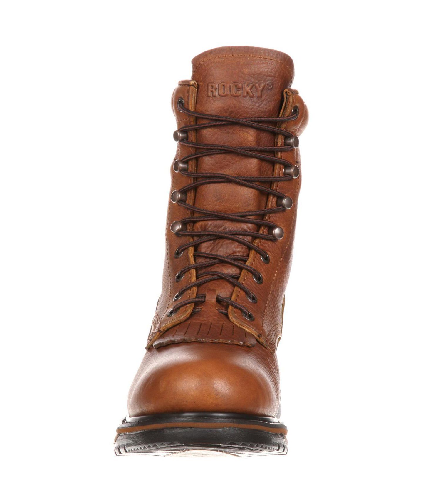 Мужские ботинки ROCKY Original Ride Lacer Waterproof Western, цвет: Рыжевато-коричневый — фото 5