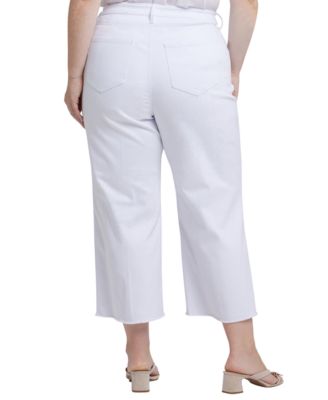Plus Size Coco Relaxed Wide-Leg Crop Jeans
