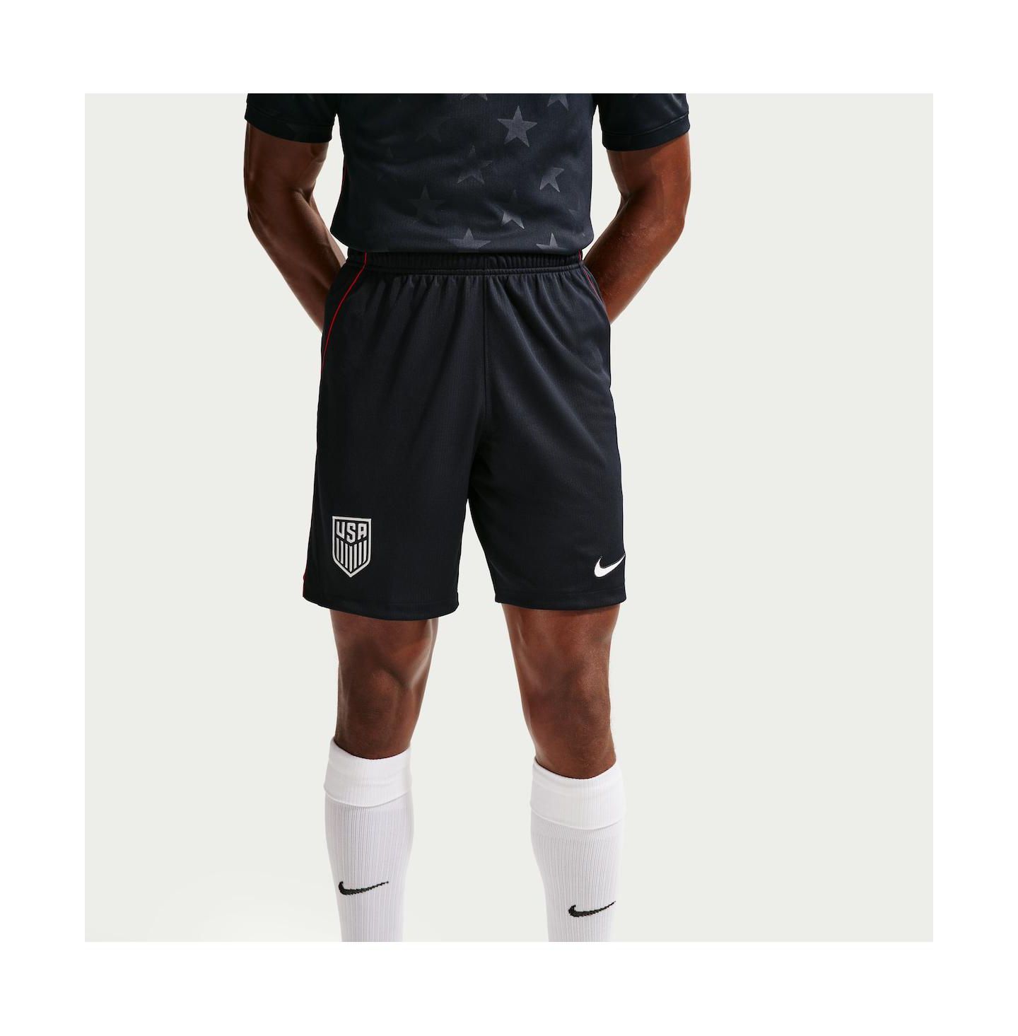 Мужские шорты Nike Blue Usmnt 2026 Stadium Away Dri-FIT Replica — фото 1