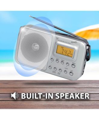 4 Band AM/FM/SW1-2 PLL Radio - Silver