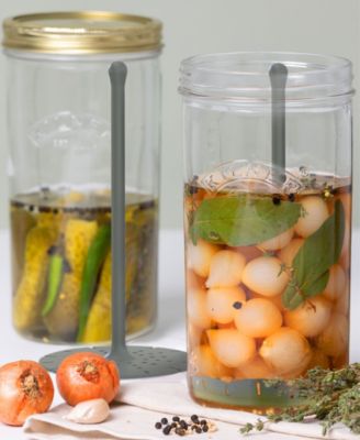 Pickle Jar with Lifter, Set of 2