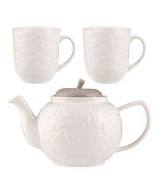 Acorn 3-Piece Teapot Set