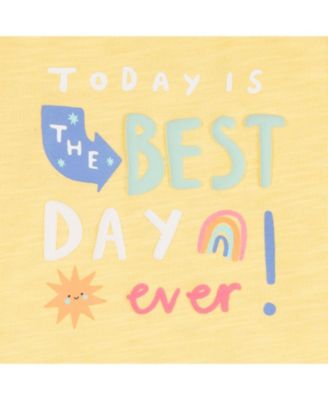 Baby Girls Short Sleeve T-Shirts, 3-Pack