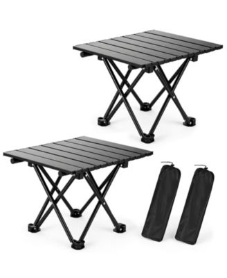 2 pack Portable Camping Table Folding Beach Outdoor Camping Outdoor Recreation Gear