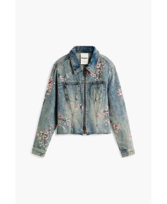 Women's Embroidered denim jacket