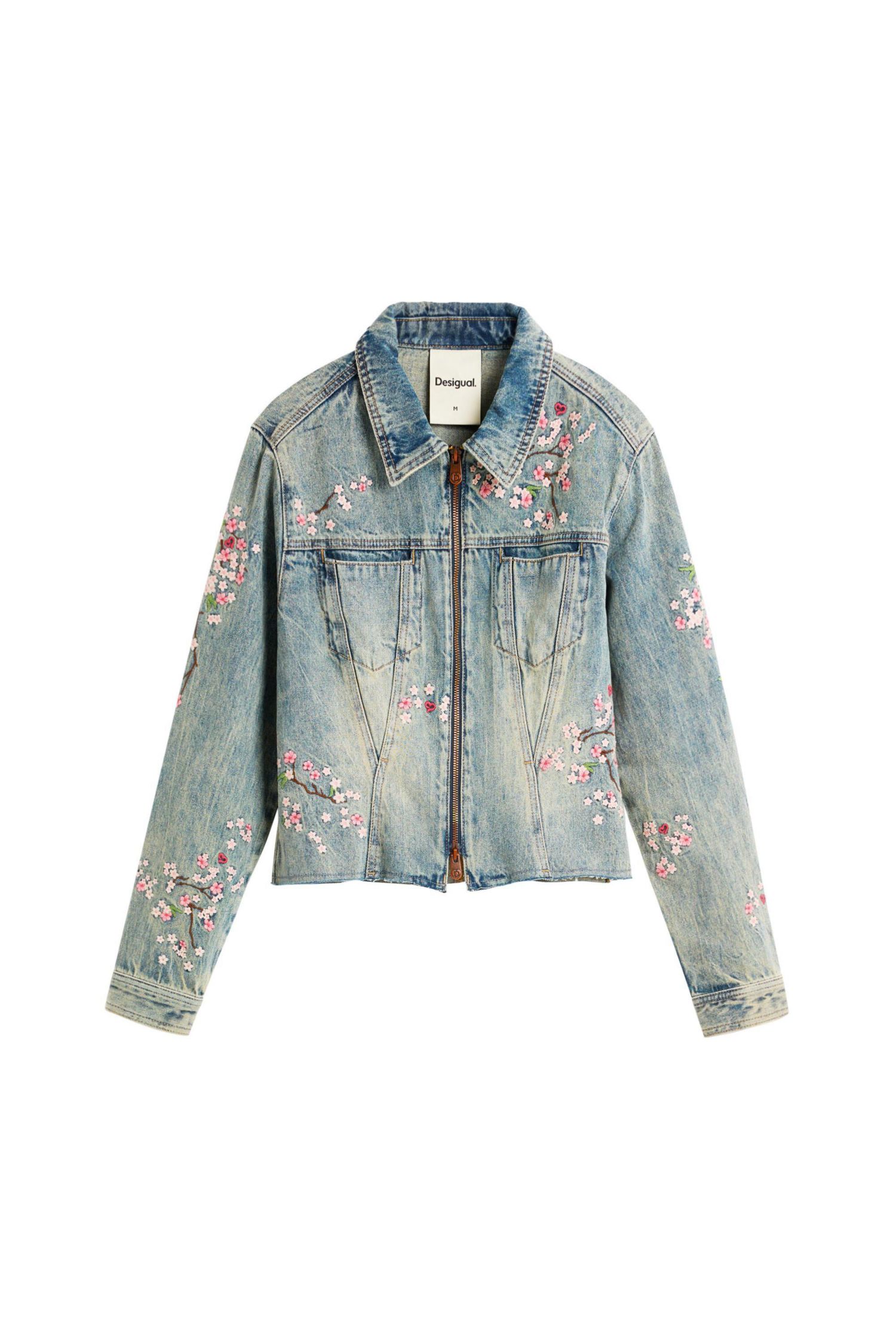 Women's Embroidered denim jacket