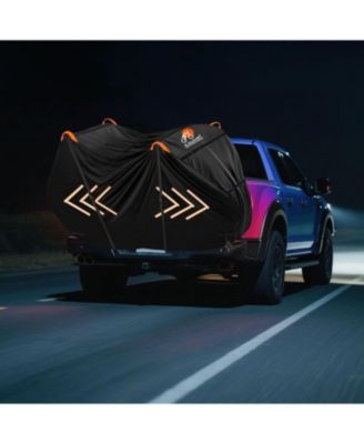 Waterproof Bike Rack Cover for Transport, Heavy Duty 600D Bicycle Cover for Hitch Rack – Fits 2 Bikes