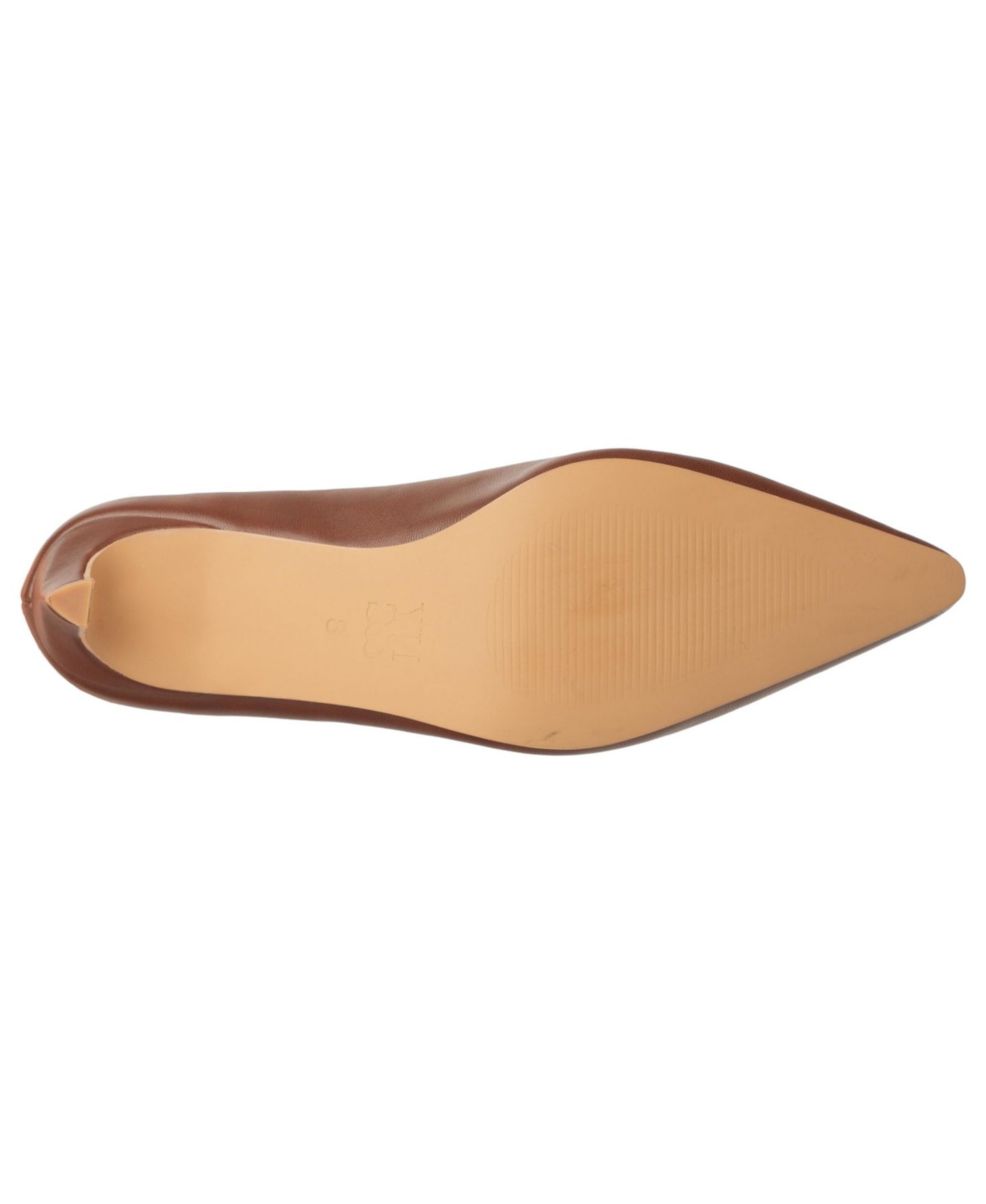 Женские туфли New York & Company Kaelyn Kitten Heel Pump, цвет: Коричневый — фото 7