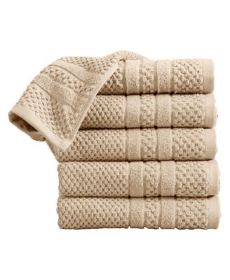 Cotton Textured 6pk Hand Towel Set