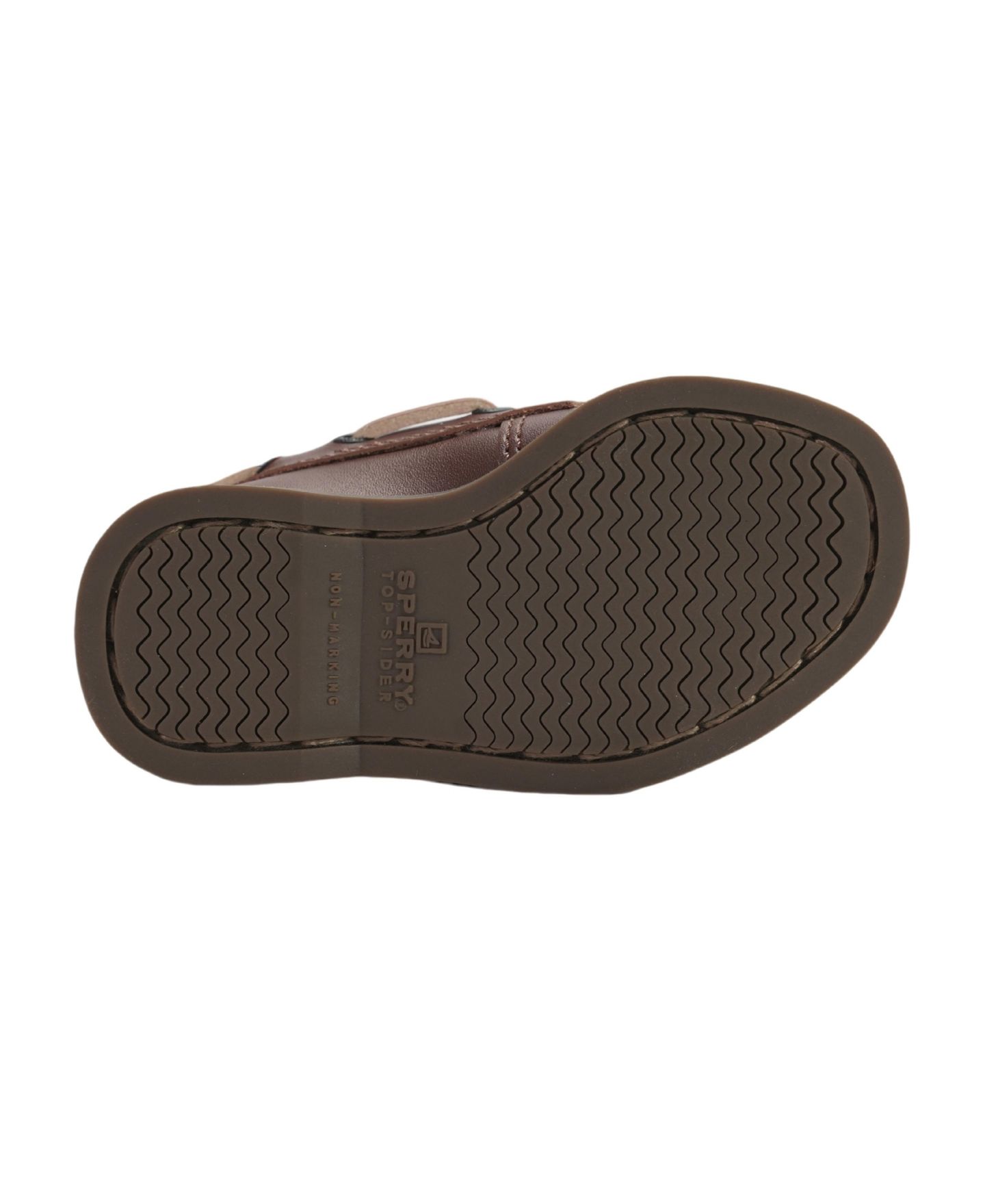 Кроссовки Sperry Authentic Original Boat Shoes для девочек-малышей, цвет: Коричневый кожаный — фото 7