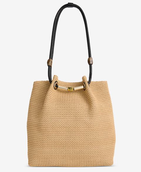 Женские I.N.C. International Concepts Catalyna Straw Tote Handbag