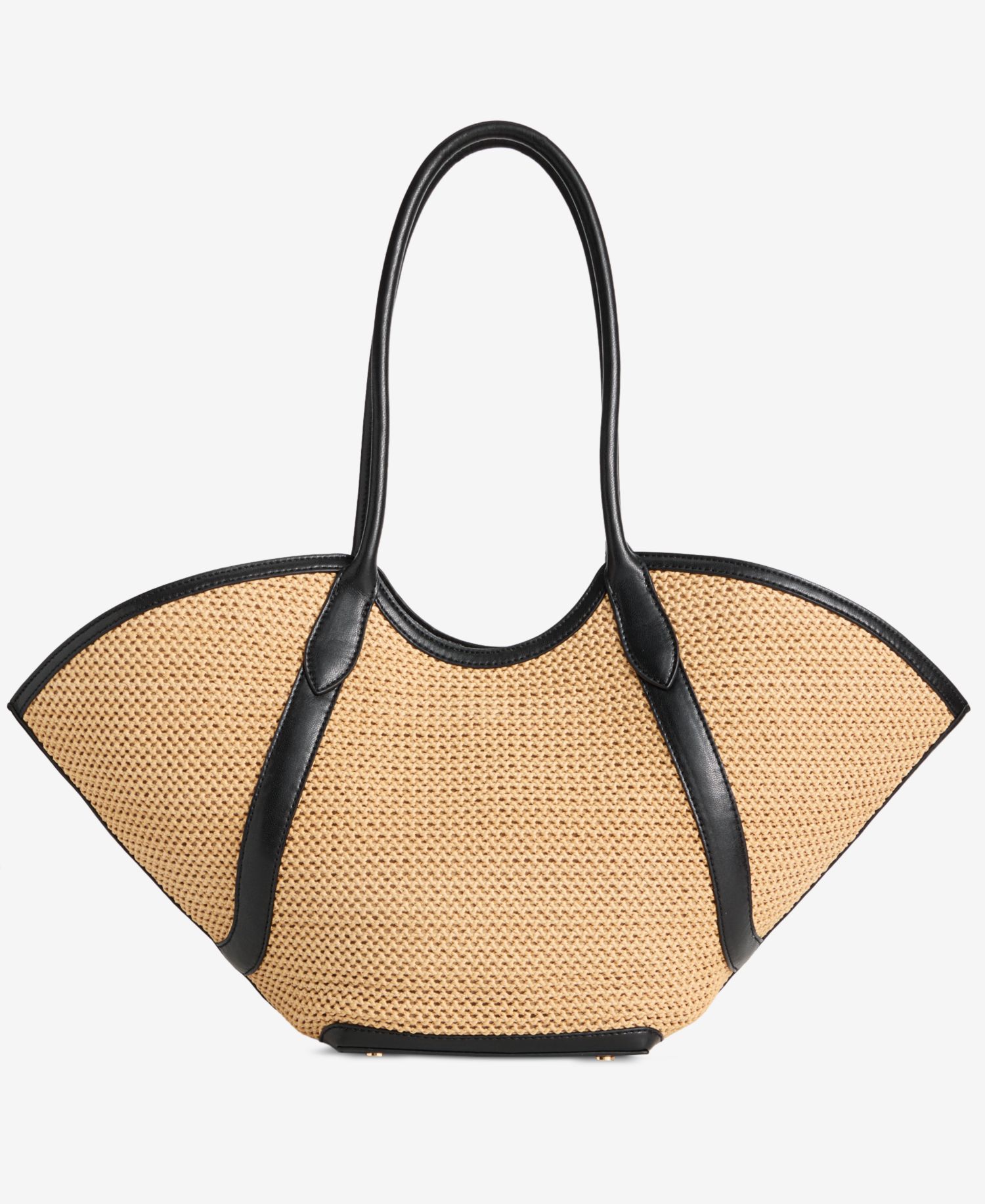 Zavaa Straw Tote Handbag