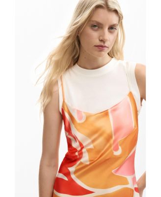 Women's 2-in-1 dress with straps