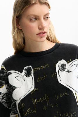 Women's Sweatshirt Mickey y Minnie Mouse