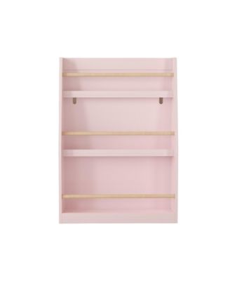 3-Tier Kids Book Rack Bedroom Playroom Classroom Organizer Pink