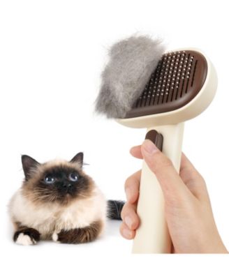 Cat Hair Brush For Shedding Grooming Massage Remove Loose Hair