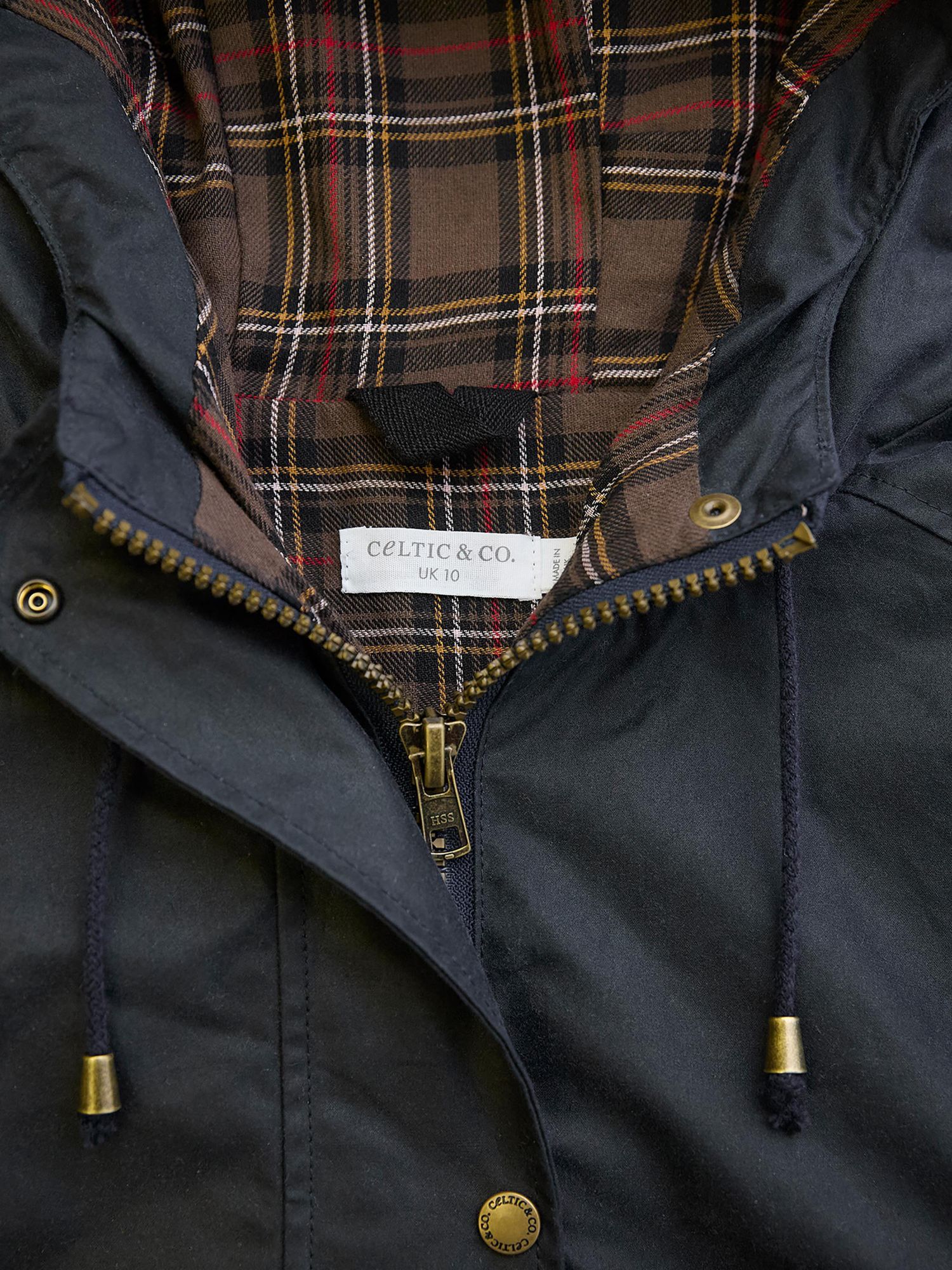 Women's British Pleat Waxed Jacket