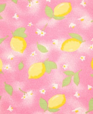 Baby Girls' Printed Pajama and Headband, 2-Piece Set