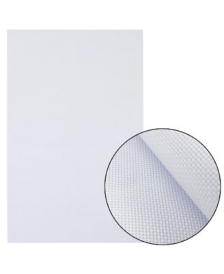 Aida Cloth 14 Count Cross Stitch Fabric White 12x18 Inch 6 Pack