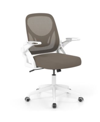 Computer Chair Ergonomic Lumbar Support Flip Up Arms