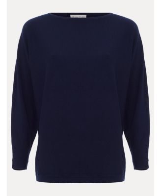 Women's Cristine Slash-Neck Knitted Jumper