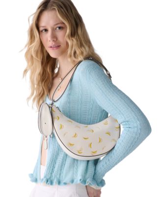 Duo Banana Small Crossbody Handbag