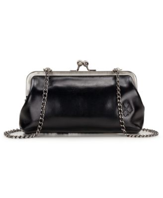 Mini Potenaz Leather Frame Crossbody Bag