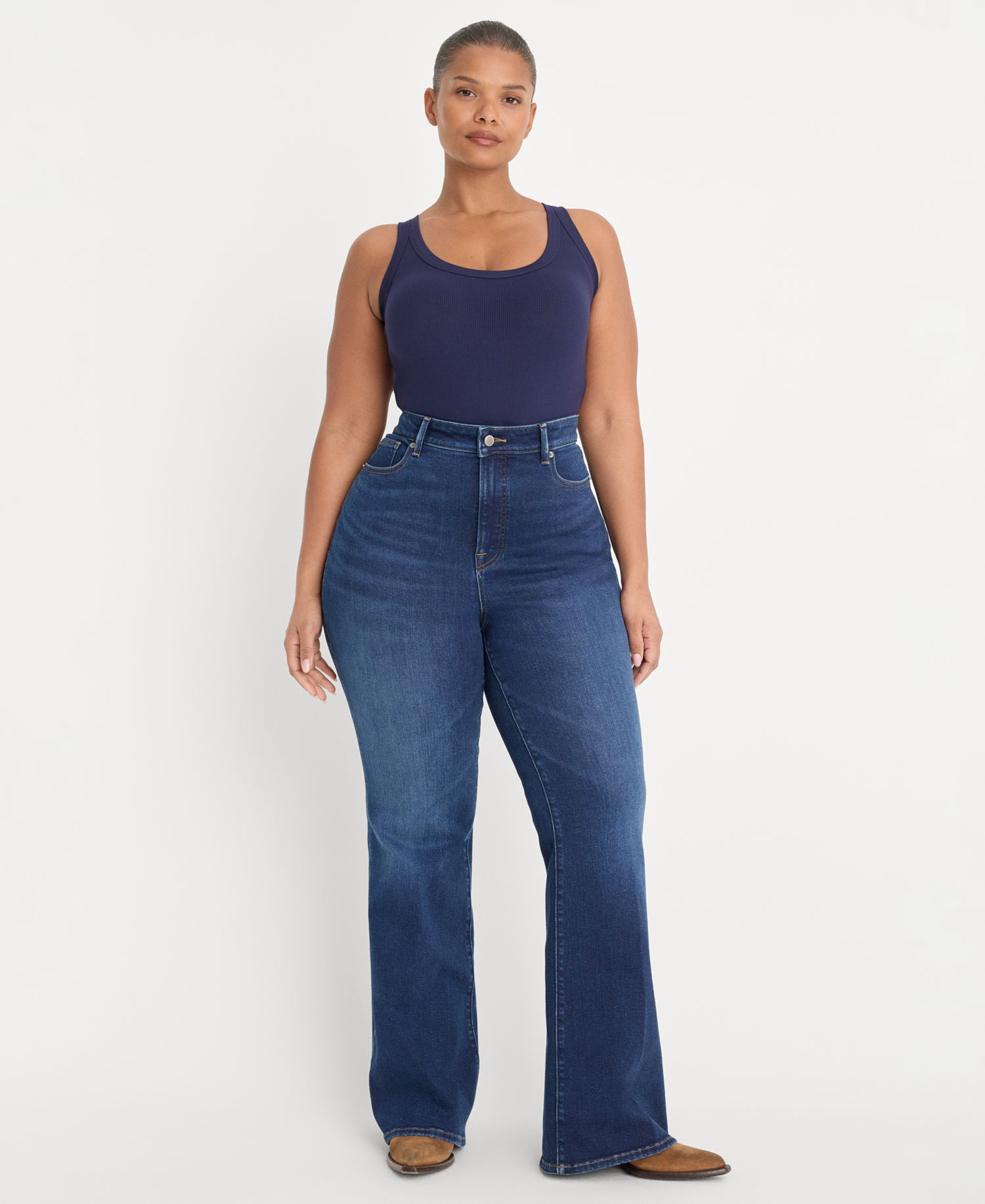 Women's Compression Good Legs Flare Jeans