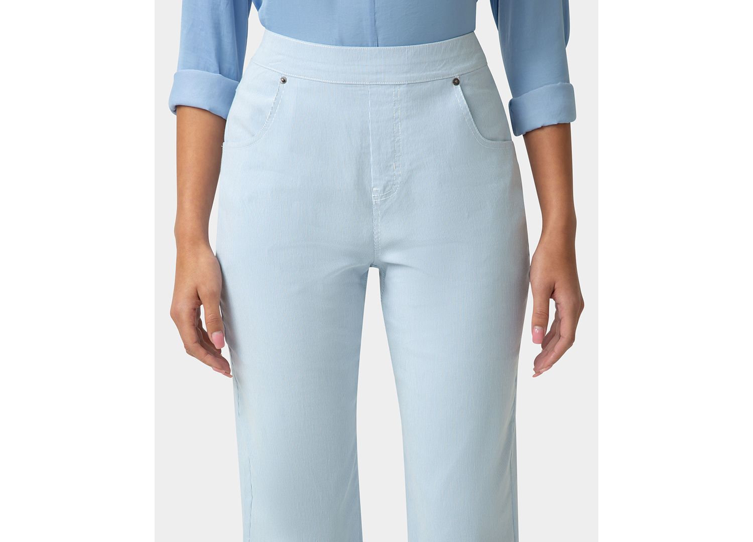 Women's Spring Stripe Pedal Pusher Pant