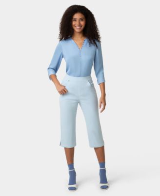 Women's Spring Stripe Pedal Pusher Pant