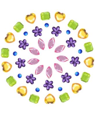 900pcs Flatback Rhinestones Jewels Pirate Party Crafting Embellishments 9 Shapes