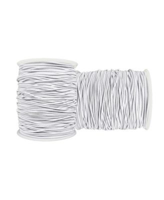 Stretchy String Elastic Cord for Bracelets Necklaces Beading 2 Rolls