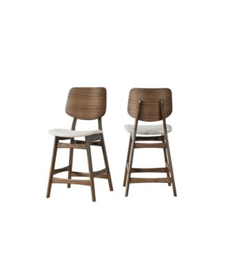 Oscar Wood Counter Chair (Set of 4)