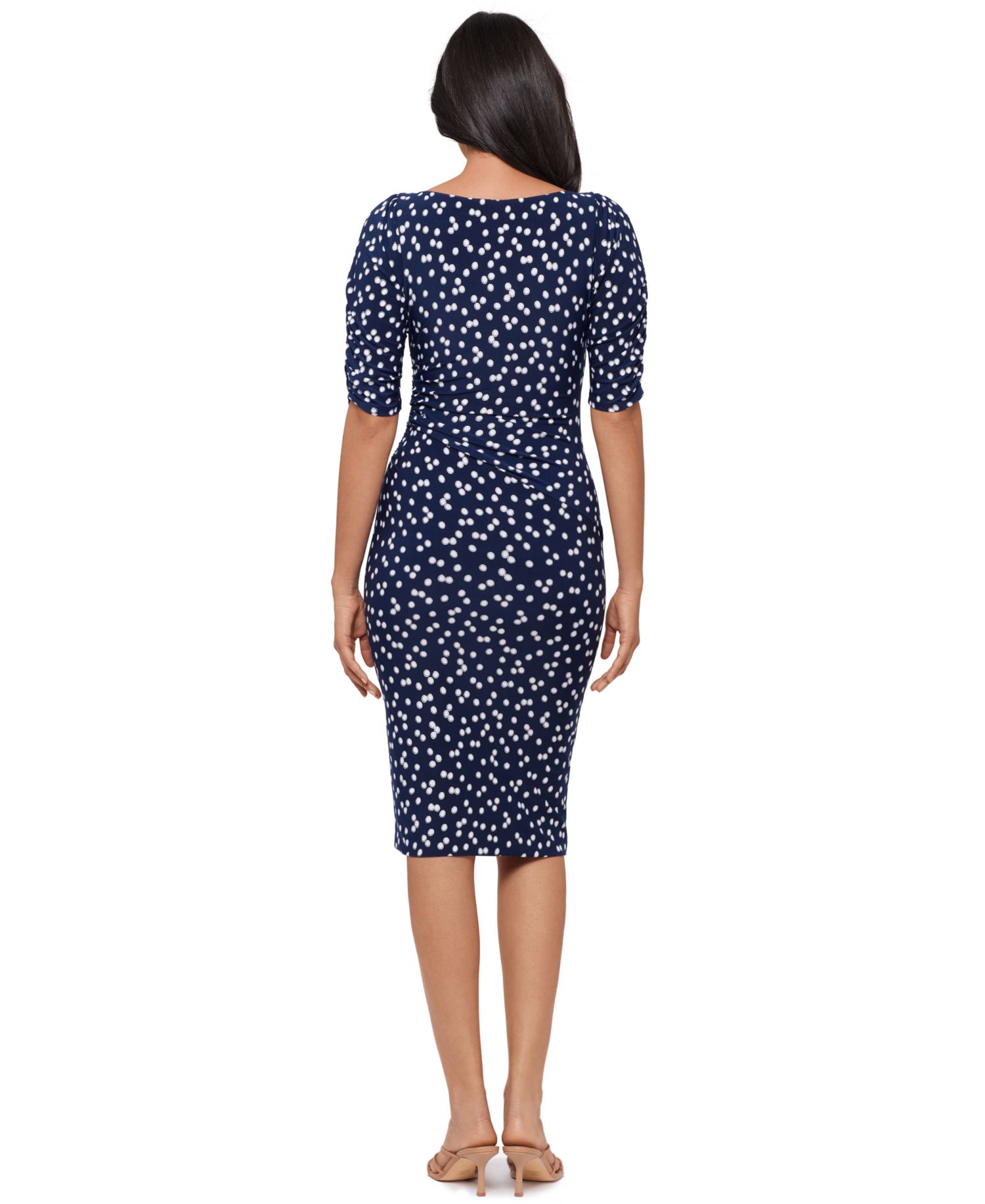 Women's Scoop Neck Pull-On Shaping Dress