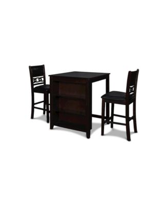 Gia 3-Piece 30" Wood Storage Counter Set