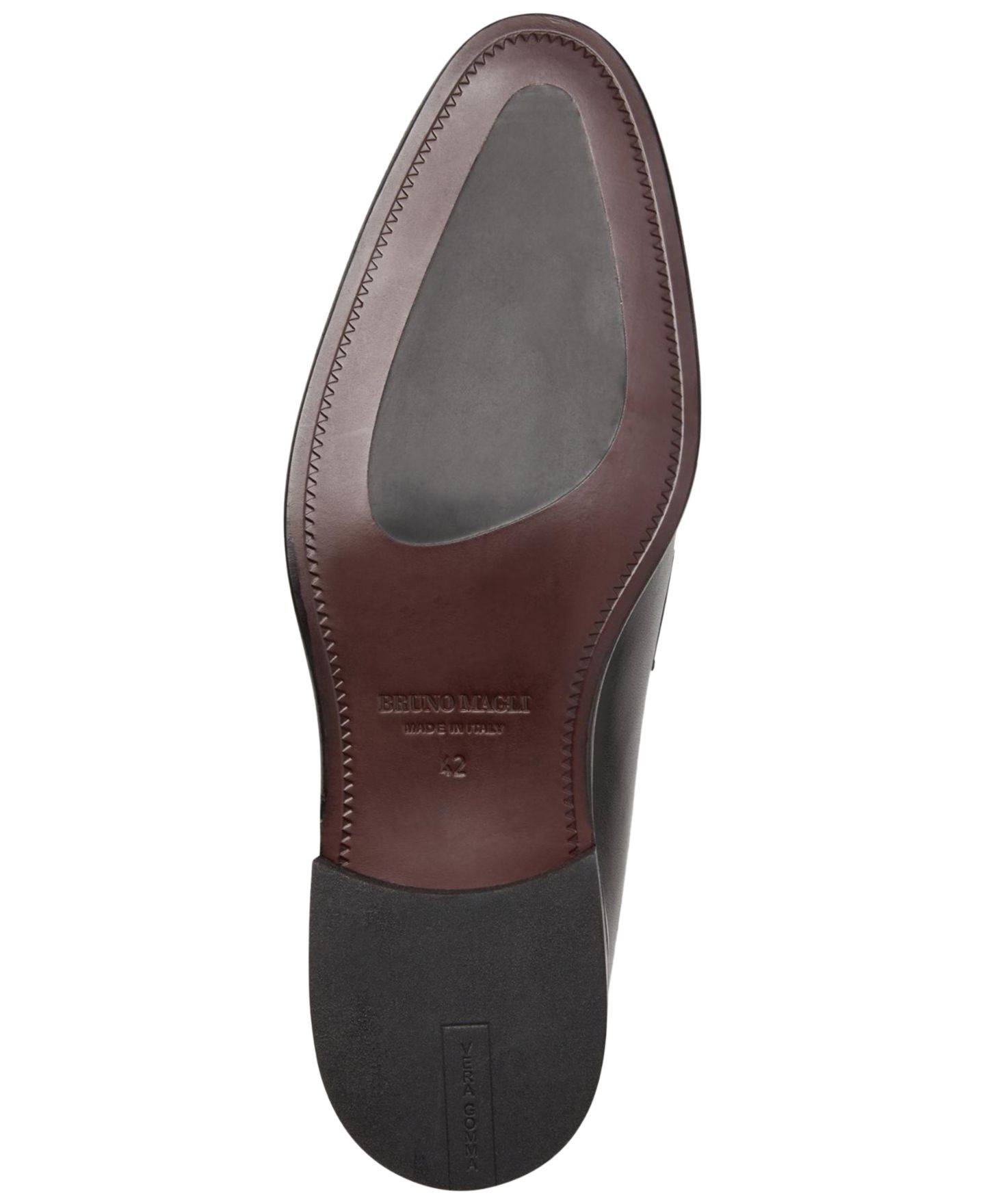 Мужские туфли Bruno Magli Sante Slip-On, цвет: Чёрный — фото 5
