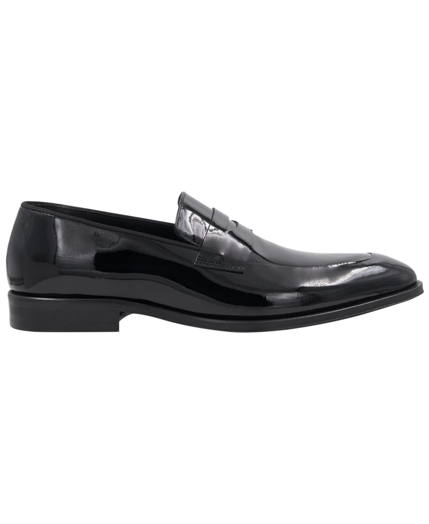 Мужские туфли Bruno Magli Maiocosera Slip-On, цвет: Чёрный лаковый — фото 2