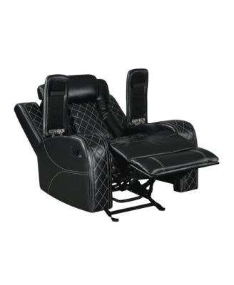 Orion II Faux Leather Glider Recliner