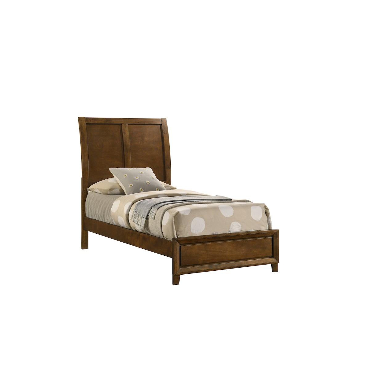New Classic Furniture Ballard Wood Panel Bed in Walnut