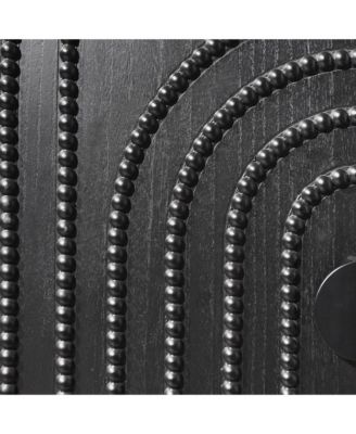 Modern Wood Storage Cabinet 30in Decorative Door Accent Sideboard For Bedroom Entryway