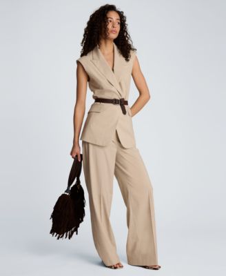 Women's High-Rise Wide-Leg Pants