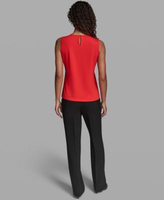 Women's Crew Neck Sleeveless Top