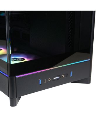 Gamer Supreme Liquid Cooled Gaming Desktop Computer, AMD Ryzen 7 9800X3D 4.7GHz, 32GB RAM, 2TB SSD, NVIDIA GeForce RTX 5080 16GB, Windows