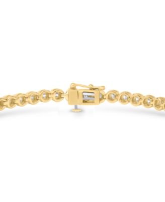IGI Certified Diamond Tennis Bracelet (4 ct. t.w.) in 14k White Gold or 14k Yellow Gold