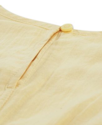 Toddler Girls' 2T-5T Flutter-Sleeve Eyelet Romper