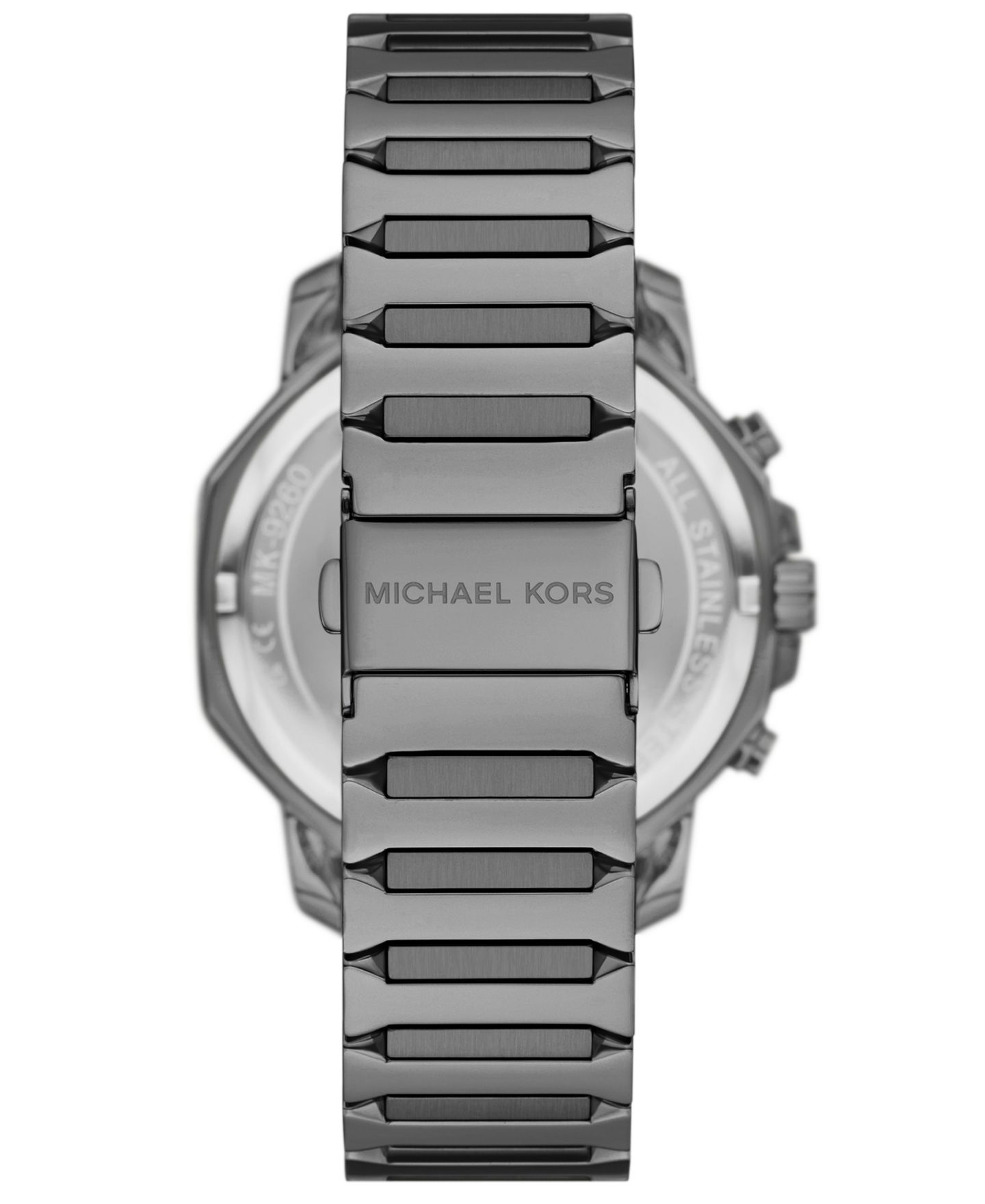 Мужские часы Michael Kors Prescott Quartz Chronograph Gunmetal Stainless Steel Watch 44mm — фото 3