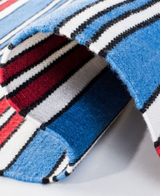 Leopold Stripe LRL2462D Royal Blue 9' X 12' Outdoor Area Rug