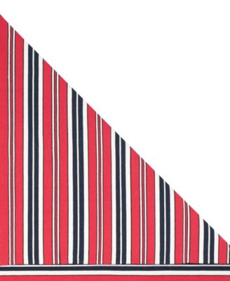 Leopold Stripe LRL2462E Red 8' X 10' Outdoor Area Rug