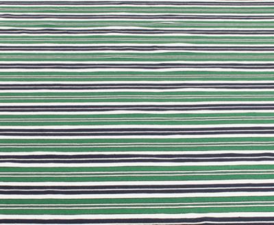 Leopold Stripe LRL2462K Green 4' X 6' Outdoor Area Rug